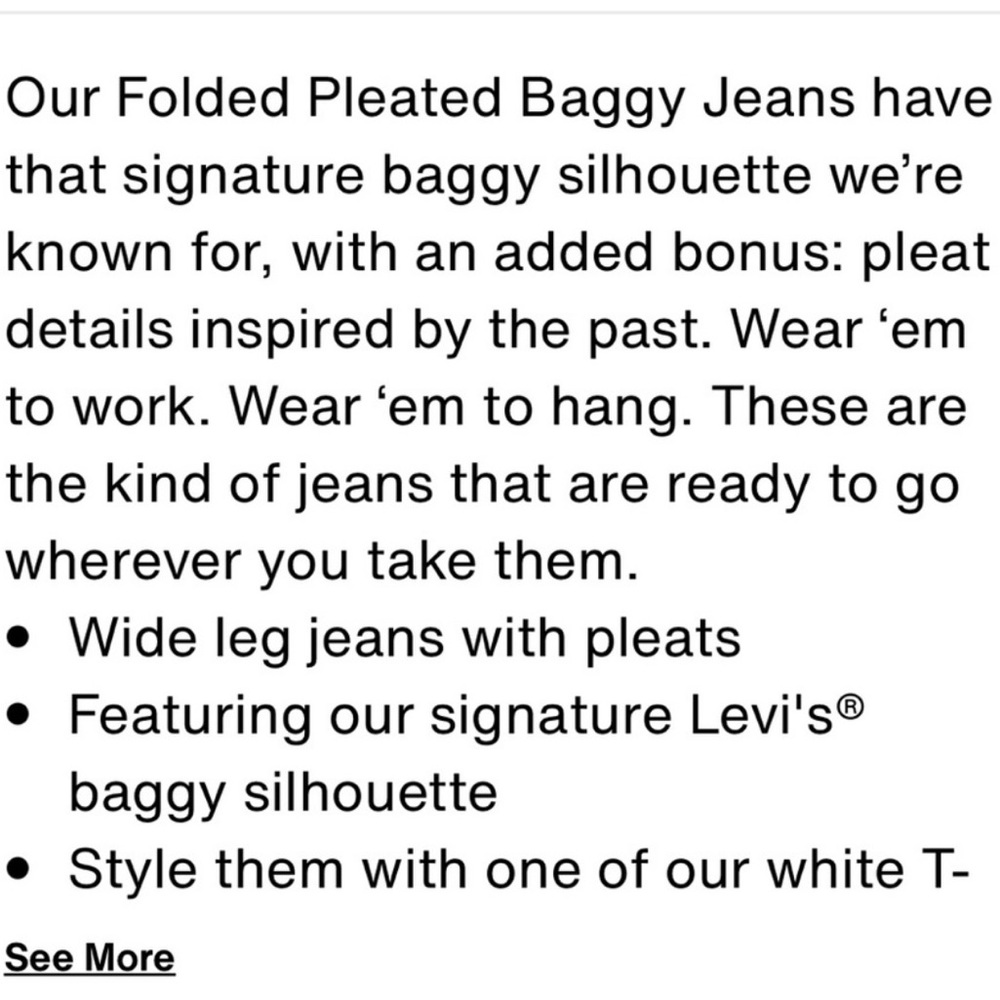 Levi’s Baggy jeans - Picture 7 of 7